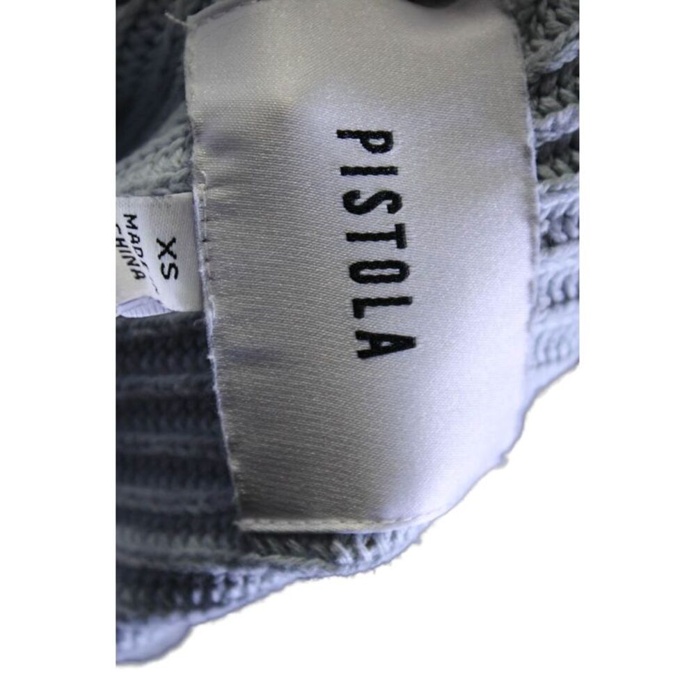 Pistola Womens Cotton Tie Dye Print Long Sleeve Knit Top Blue Size XS - Picture 4 of 6